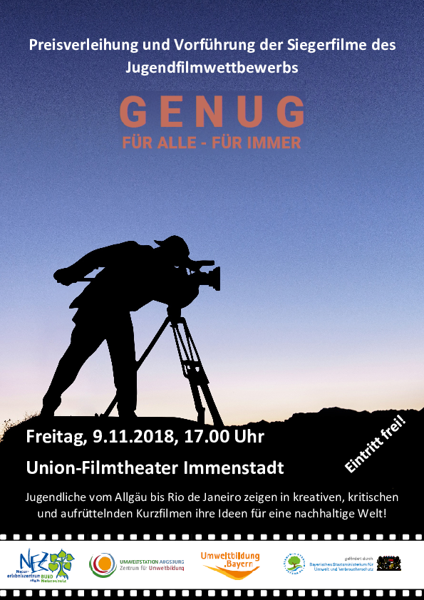 Preisverleihung Jugendfilmwettbewerb: Genug für alle für immer